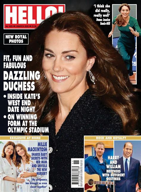 Hello magazine - Explore the latest news, photos, and fashion stories of The Princess of Wales, Kate Middleton. Dive deep into her royal journey with Prince William and their three children with our exclusive ...